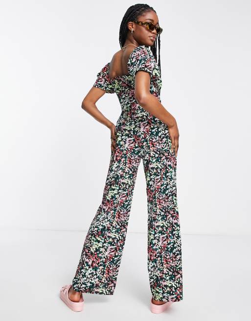 Vintage 2025 floral jumpsuit
