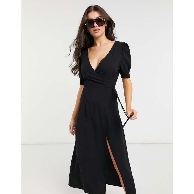 Beach maxi wrap store dress