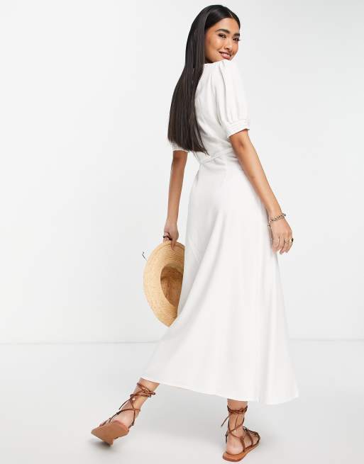 Asos white summer outlet dress