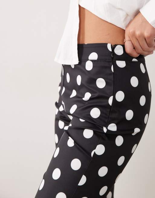 The Frolic exclusive capri pants in black polka dot, 3 of 5