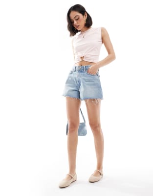The Frolic Exclusive Sleeveless Top With Heart Hardware Cut Out Detail