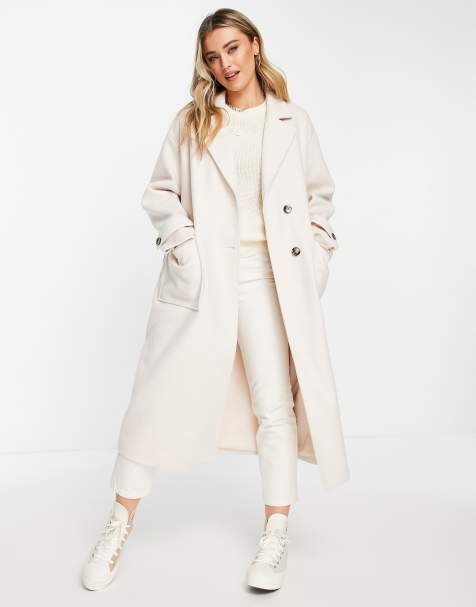 White winter coat womens hot sale uk