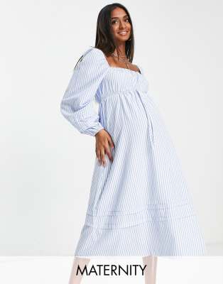 drawstring maternity dress