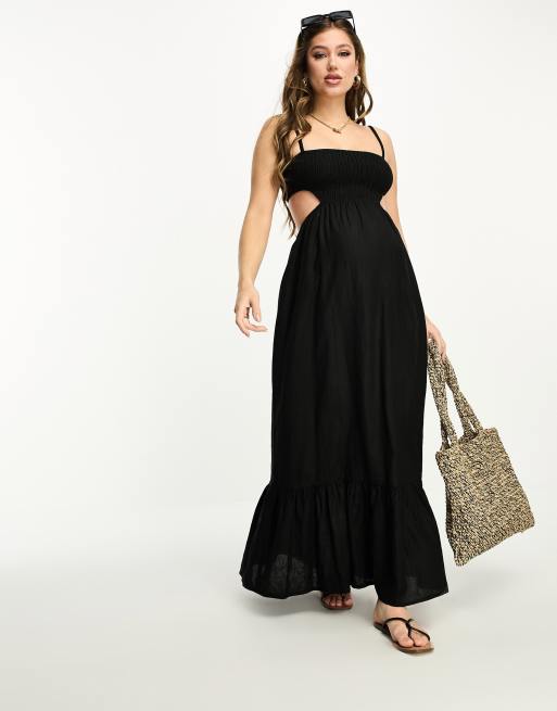 Asos black hotsell summer dress