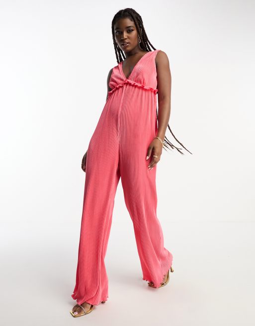 Frill leg hot sale jumpsuit