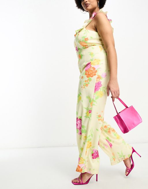 The Frolic Plus – Jumpsuit mit buntem Blütenmuster  , 3 von 4