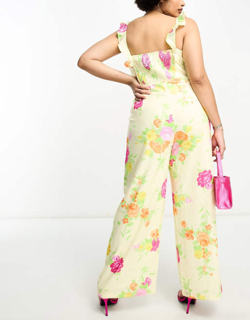 The Frolic Plus – Jumpsuit mit buntem Blütenmuster  , 4 von 4