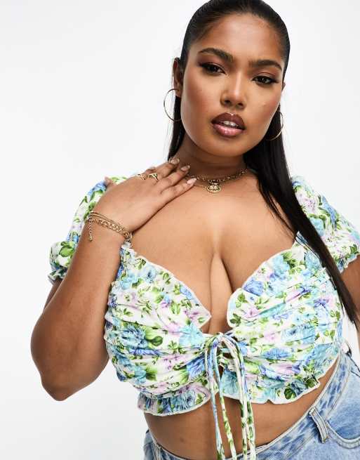 Plus size blouses asos sale