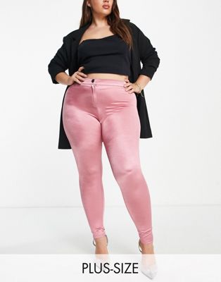 The Frolic Plus disco pants in bubblegum pink - ASOS Price Checker