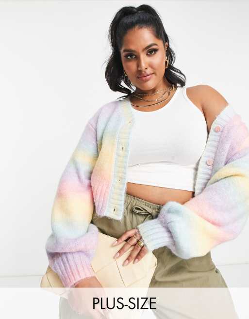 Asos rainbow outlet cardigan