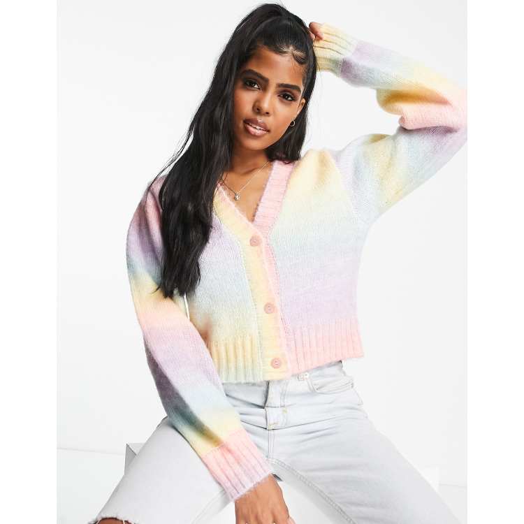 Asos on sale rainbow cardigan