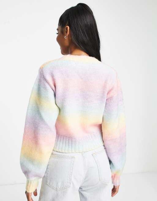 Asos rainbow clearance cardigan