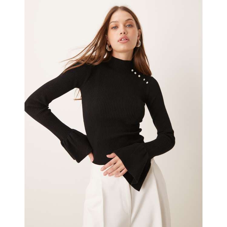 Flared sleeve jumpers best sale