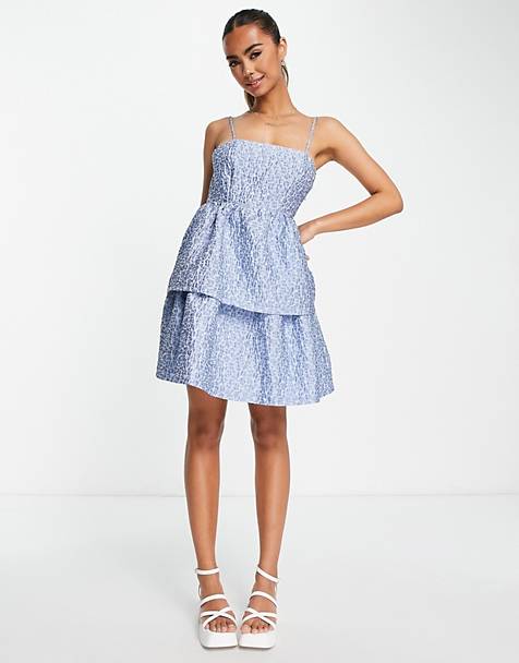 Check-print lace-trim dress Farfetch Mädchen Kleidung Kleider Bedruckte Kleider 