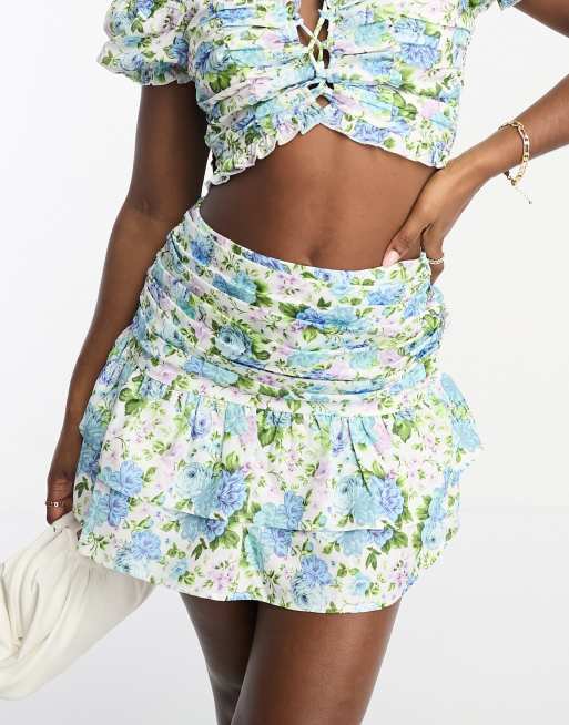 Floral mini skirt 7 little words new arrivals
