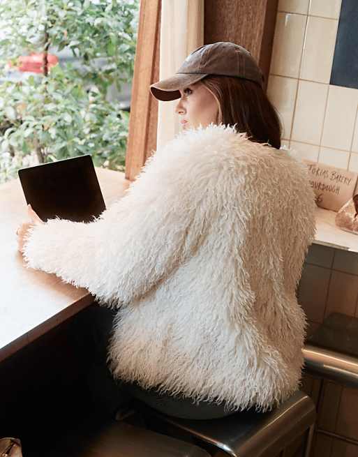 The Frolic x Bella Stovey exclusive oversized mongolian faux The Frolic x Bella Stovey exclusive oversized mongolian faux