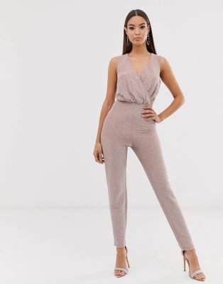 lurex glitter jumpsuit