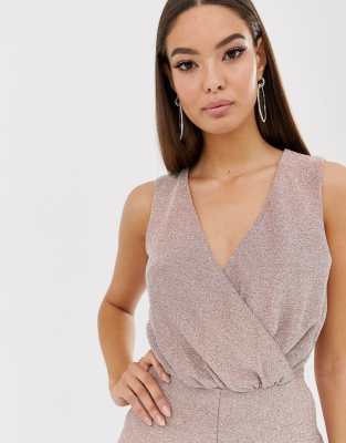 glitter lurex jumpsuit