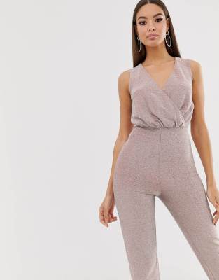 glitter lurex jumpsuit