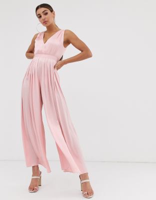 asos pleated jumpsuit