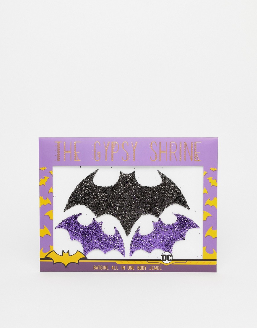 The Gypsy Shrine x Warner Brothers - Halloween -Batgirl Body met steentjes-Multi