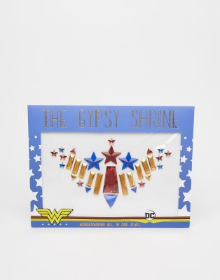 Shrine The Gypsy Shrine x Warner Brothers Halloween Wonder Woman Body All in One Jewel-Multi