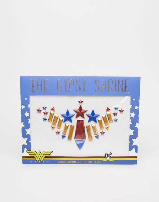 The Gypsy Shrine x Warner Brothers - Halloween Wonderwoman alt i én kropsudsmykning med juveler
