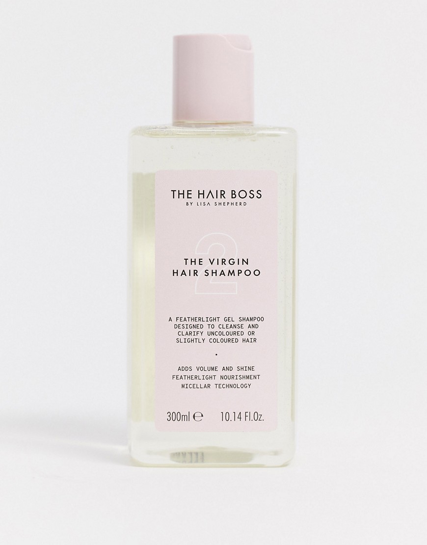 The Hair Boss - Virgin Hair - Shampoo da 300 ml-Nessun colore