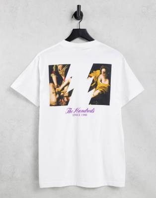 The Hundreds apart backprint t-shirt in white - ASOS Price Checker