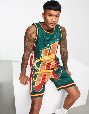 The Hundreds Block Basketball Jersey - Black