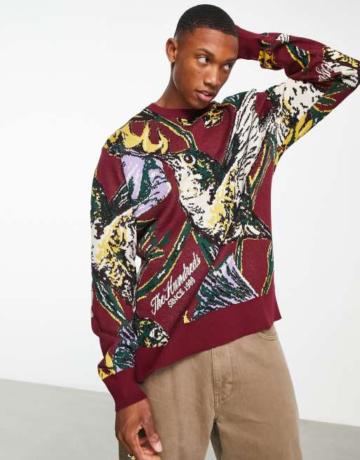 The Hundreds colibri graphic sweater in multi ASOS