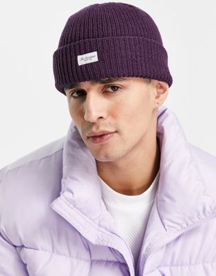The Hundreds crips beanie hat in purple