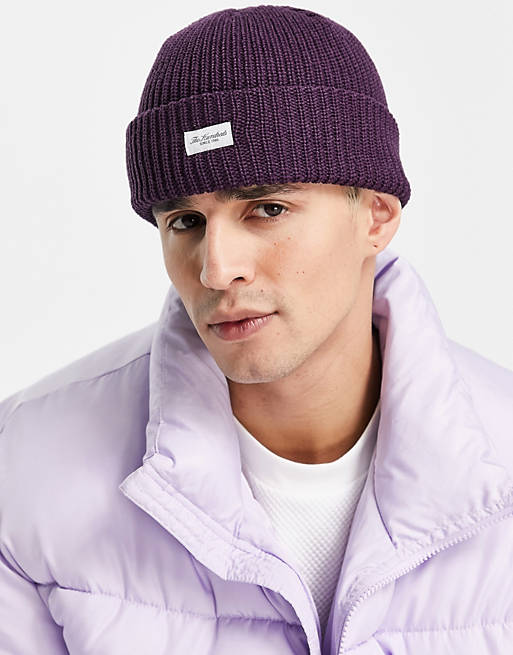Accessories Caps & Hats/The Hundreds crips beanie hat in purple 