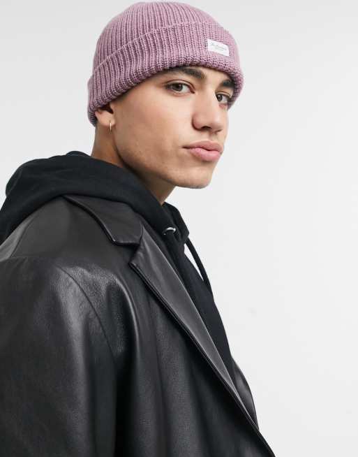 The Hundreds crisp beanie in lilac