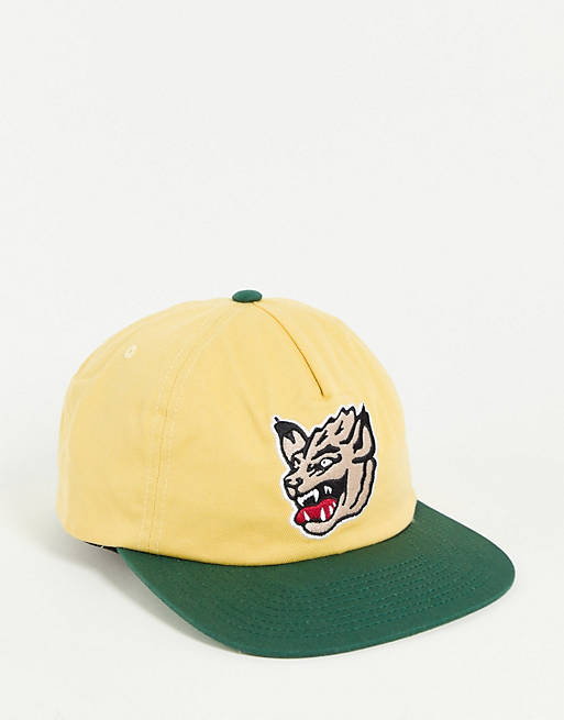 Accessories Caps & Hats/The Hundreds cursed snapback cap in yellow 
