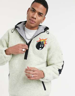 the hundreds hoodie beige