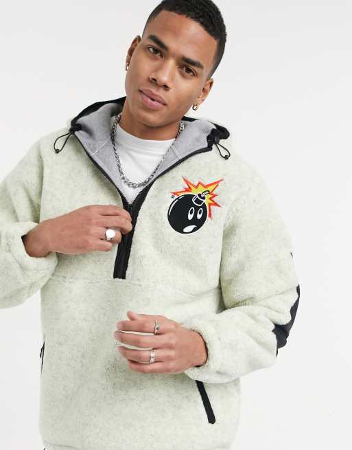 The hundreds store hoodie grey