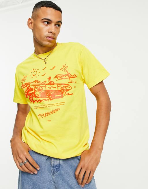 The Hundreds - Madness - T-shirt - Jaune