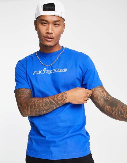 The Hundreds neon lights t-shirt in blue | ASOS