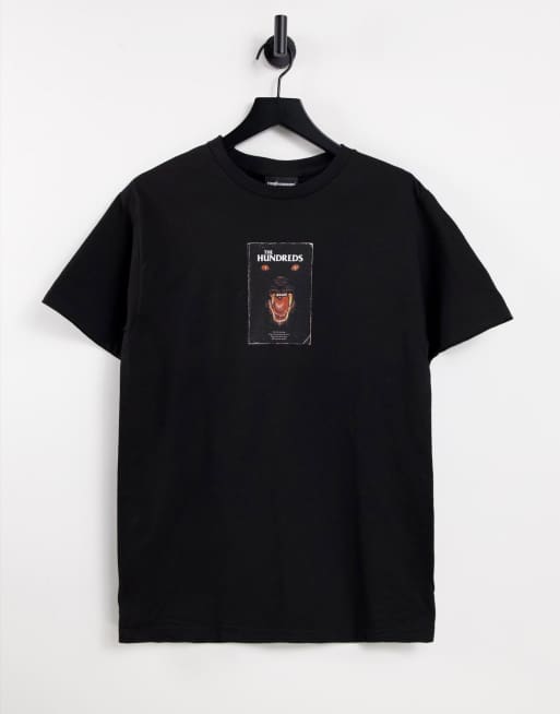 The Hundreds - Pack - T-shirt met print in zwart