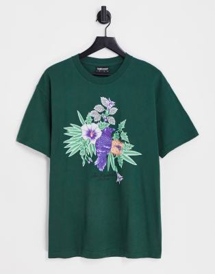 The Hundreds poison t-shirt in green - ASOS Price Checker