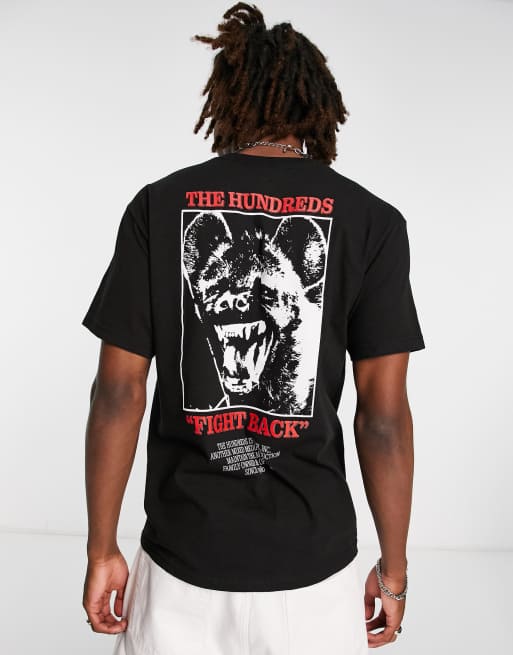 The Hundreds Raging t-shirt in black