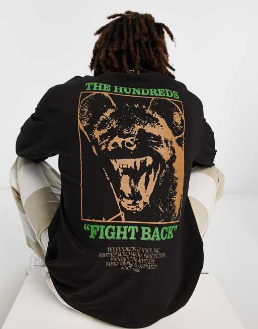 The Hundreds - Raging - T-shirt met lange mouwen in zwart