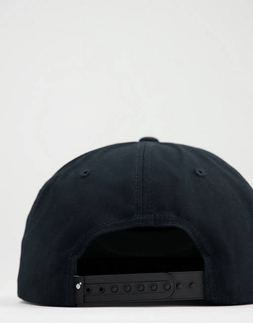  Caps & Hats/The Hundreds rich snapback cap in black 