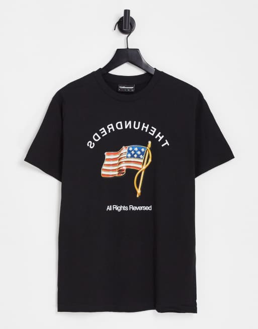 The Hundreds – Svart t-shirt med 