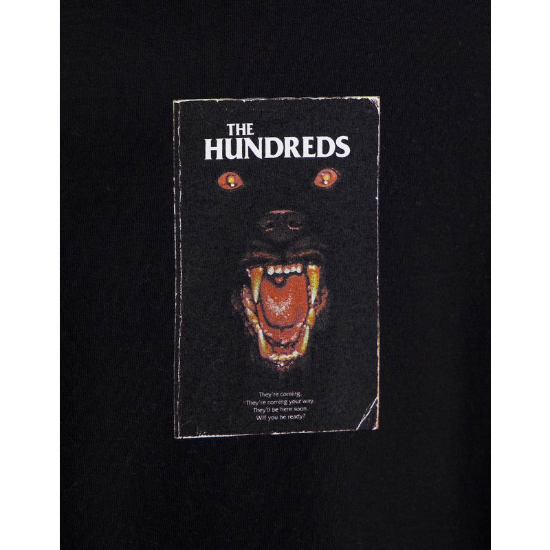 Uomo T-shirt e Canotte The Hundreds - T-shirt nera con stampa