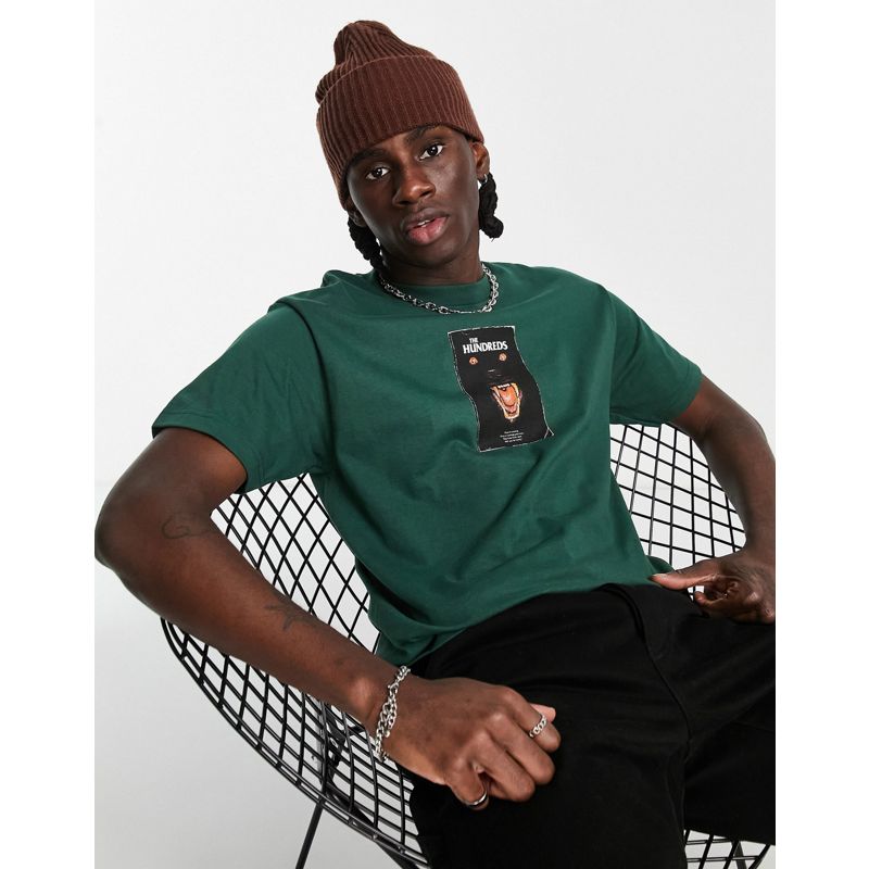 The Hundreds - T-shirt verde con stampa