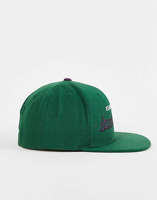  Caps & Hats/The Hundreds team 1 snapback cap in green 