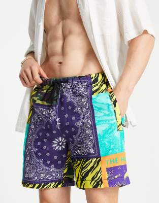 The Hundreds The Hundreds tremont print sweatshorts in multi