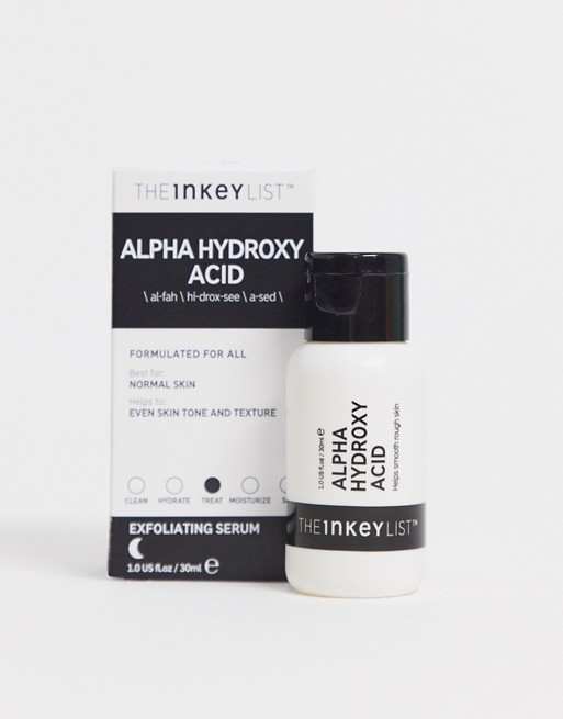 The INKEY List Alpha Hydroxy Acid Exfoliating Serum 30ml